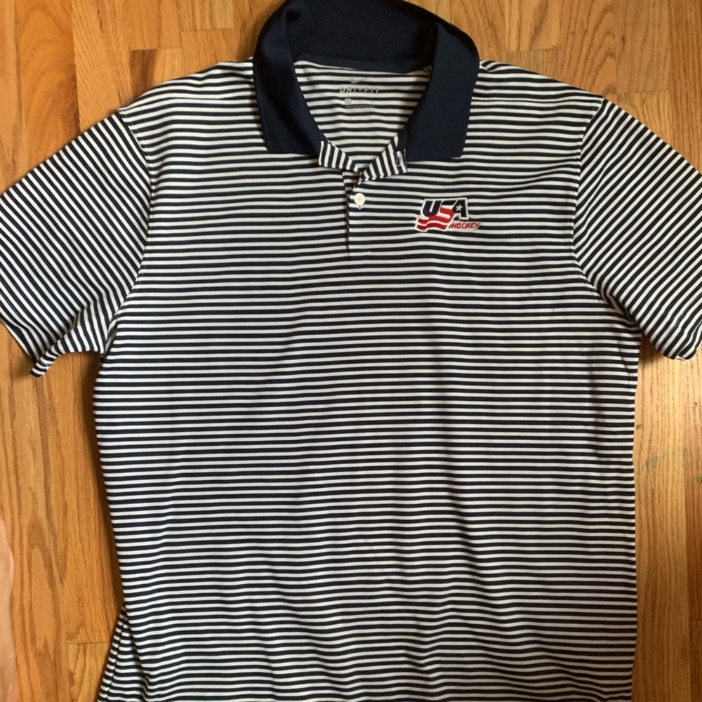 New Nike USA hockey polo